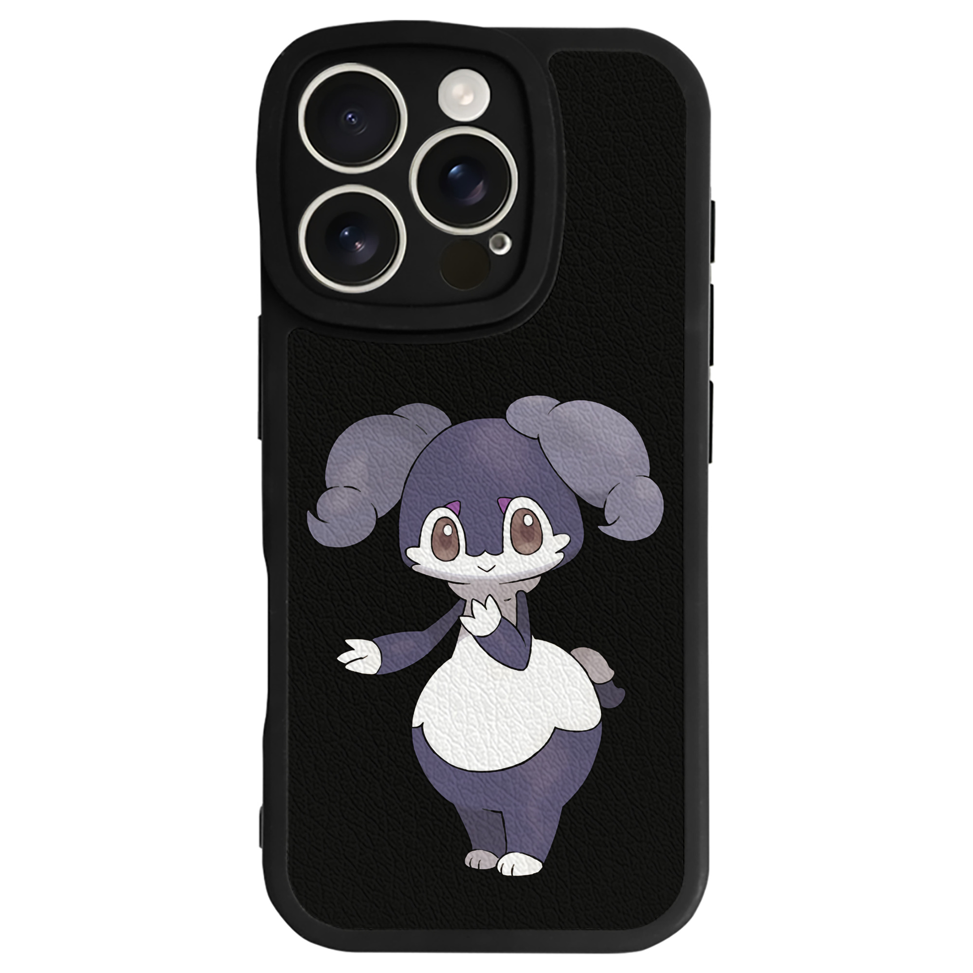 （画像用） ポケットモンスター Pokémon 【iPhone 16シリーズ対応】シリコンスマホケース（レザー調） 材質：シリコン